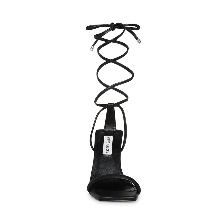 Sandalias Tacones Steve Madden Natasha Mujer Negras | ES YV304S